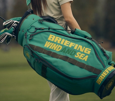 ウエア最終出品WIND AND SEA GOLF×BRIEFING GOLF 希少S