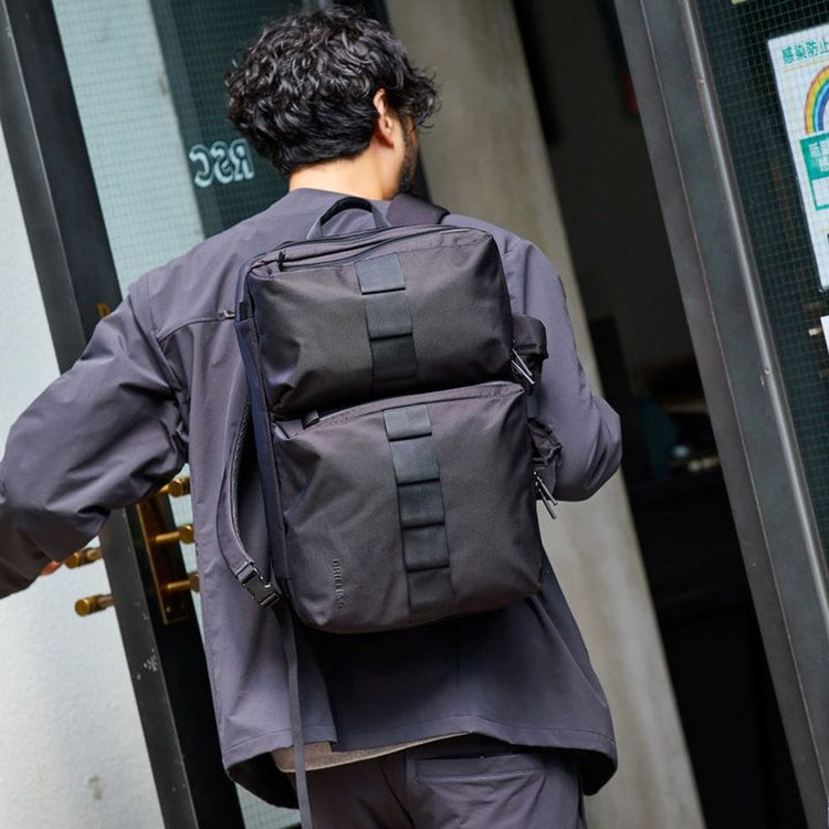 カラーブラックBRIEFING SW BACK PACK 16 WR BLACK 美品