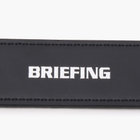 BRIEFING バックルレザーベルト ブラックBG1732518 BUCKLE LEATHER BELT（バックルレザーベルト）（BG1732518
