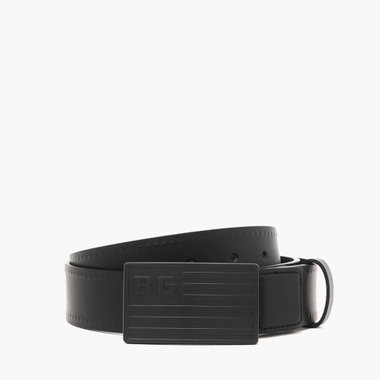 BG BUCKLE LEATHER BELT（BG バックルレザーベルト 