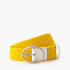 【新品・タグ付き】BRIEFING レディース メッシュベルト イエロー 黄色 WOMENS OVAL BUCKLE MESH BELT（ウイメンズ オバールバックルメッシュ