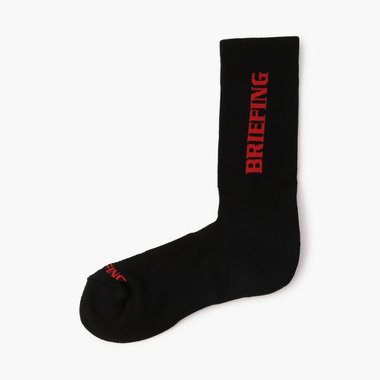完売　定価15400円　新品　BRIEFING WORKOUT ロゴ　ブラックM MEN'S CORDURA(R) BASIC SOCKS（メンズコーデュラ（R）ベーシック