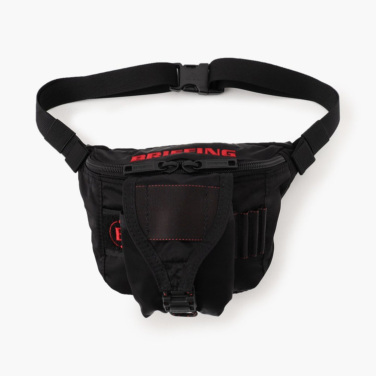 ROUND WAIST POUCH ECO TWILL（ラウンドウェストポーチ エコツイル）（BRG223EA0）|商品詳細|BRIEFING  OFFICIAL SITE ｜ ブリーフィング公式サイト