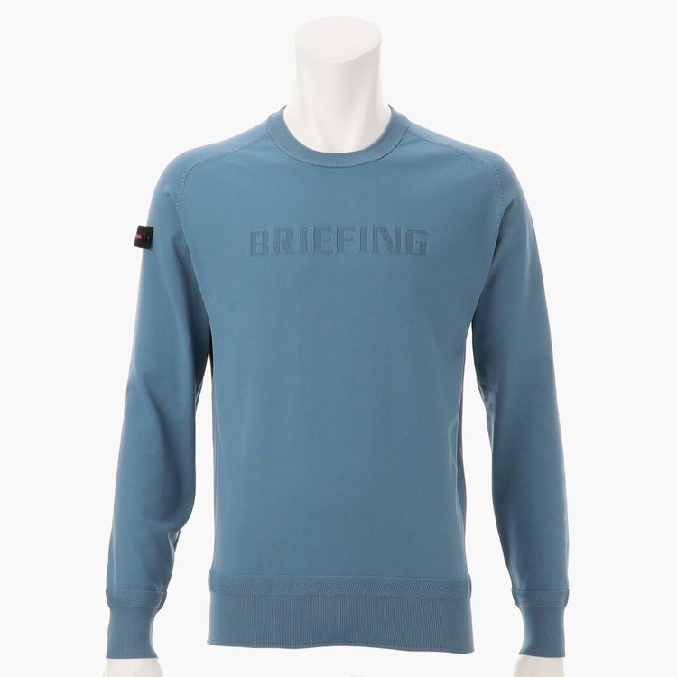 MENS WR CREW NECK KNIT（BRG233M27）|商品詳細|BRIEFING OFFICIAL