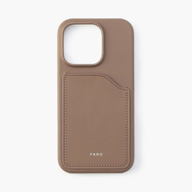FARO ダークグリーン iPhoneケース カードポケット付き iPhoneケース | FARO OFFICIAL SITE | ファーロ公式サイト