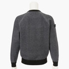 MEN'S BIRDS EYE LOGO CREWNECK KNIT（メンズ バーズアイ ロゴ クール