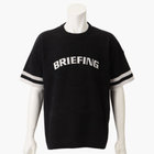 レア品　BRIEFING ロゴプリント Tシャツ 黒　リラックスウェア MEN'S NECK LOGO HIGHNECK （リラックスフィット）（メンズ
