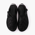 ブリーフィング☆チャコ メンズ クロッグ Black BRIEFING×CHACO WOVEN CLOG（ブリーフィング×チャコ ウーブンクロッグ