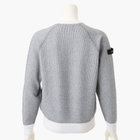 MEN'S BIRDS EYE LOGO CREWNECK KNIT（メンズ バーズアイ ロゴ クール