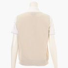 WOMEN'S WR BI-COLOR V NECK KNIT VEST（ウィメンズ WR バイカラー V