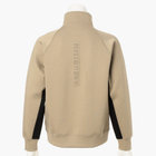 早いもの勝ち❗️ BRIEFING 3Dメンズハーフジップ M ベージュ MEN'S WARM 3D LOGO HALFZIP TOP（メンズ ウォーム 3Dロゴ ハーフ