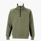 BRIEFING GOLFハーフジップ 3Dロゴ　オリーブ　S BRIEFING GOLF - 3D LOGO HALF ZIP | ハーフジップ | トレーナー