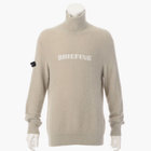 MEN'S SHAGGY LOGO TURTLENECK KNIT（メンズ シャギー ロゴ