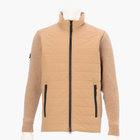 新品　BRIEFING MEN'S WR KNIT BLOUSON ベージュL MEN'S WINDBLOCK MOLE YARN KNIT BLOUSON（メンズ ウィンドブロック