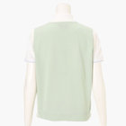 WOMEN'S WR BI-COLOR V NECK KNIT VEST（ウィメンズ WR バイカラー V
