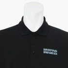 – POLO WDS x BRIEFING ブラックサイズM新品 ポロシャツ SEA AND WIND BRIEFING WIND SEA AND メンズウェア