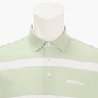 MEN'S PANEL STRIPE POLO （リラックスフィット）（メンズ パネル