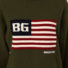 HOL WOMEN'S BG FLAG CREWNECK KNIT（ホリデーウイメンズBGフラッグ