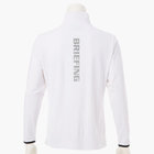 新品　BRIEFING PUNCHING MESH SHIRT グレー　L MEN'S PUNCHING MESH HALFZIP LS SHIRT（メンズパンチング