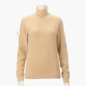 CL WS SHAGGY LOGO TURTLENECK KNIT（CL ウィメンズ シャギー ロゴ