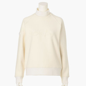 WOMEN'S SHAGGY LOGO TURTLENECK KNIT（ウィメンズ シャギー ロゴ
