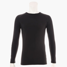 MEN'S PUNCHING LOGO LS HALFZIP SHIRT（メンズ パンチングロゴ LS