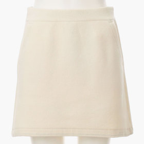 アイボリー プリーツスカート ブリーフィング アイボリー プリーツスカート ブリーフィング