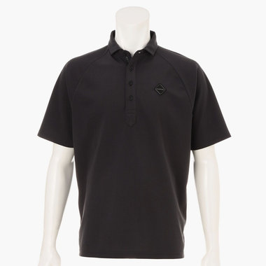 新品★BRIEFING 黒M ゴルフノースリーブポロシャツ モノクロバイカラー BRIEFING GOLF（ブリーフィングゴルフ） ブリーフィング BRIEFING バイ