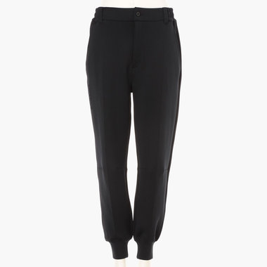 WOMEN'S 3D LOGO CREASED WIDE JOGGER PANTS（ウィメンズ 3Dロゴ