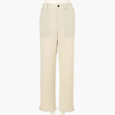 WOMEN'S STITCHED 3D LOGO WIDE TRACK PANTS（ウィメンズ ステッチド