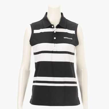 WOMEN'S PANEL STRIPE NS POLO（ウィメンズ パネルストライプ NS ポロ