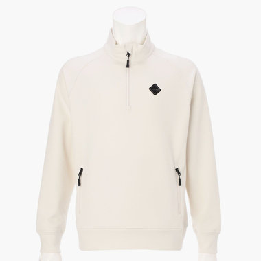 MEN'S BACK PILE HALFZIP TOP（メンズ バックパイル ハーフジップ