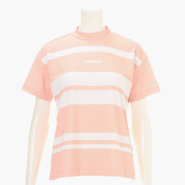 WOMEN'S PANEL STRIPE HIGHNECK（リラックスフィット）（ウイメンズ