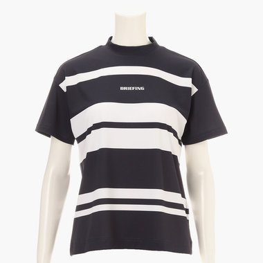 WOMEN'S PANEL STRIPE HIGHNECK（リラックスフィット）（ウイメンズ