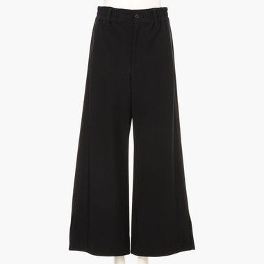 WOMEN'S STRETCH HIGH WAIST WIDE CROPPED PANTS（ウィメンズ