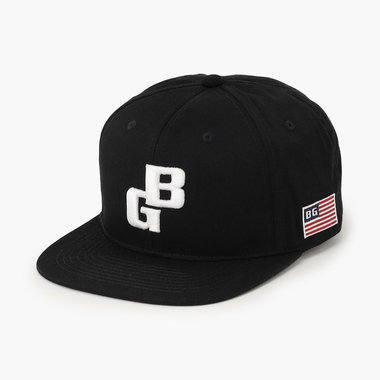 MEN'S BG LOGO FLAT VISOR CAP（メンズBGロゴフラットバイザーキャップ