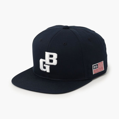MEN'S BG LOGO FLAT VISOR CAP（メンズBGロゴフラットバイザーキャップ