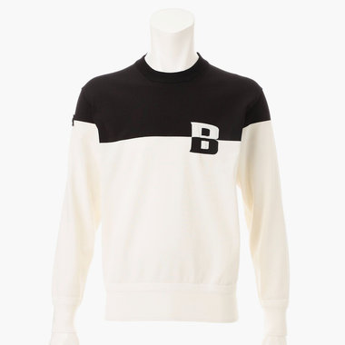 MEN'S WR BI-COLOR CREWNECK KNIT（メンズ ウォーターRバイカラー