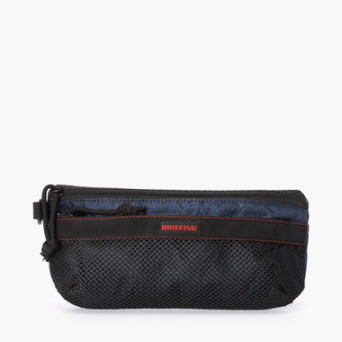 未使用 定価31900円 BRIEFING ラッセルメッシュモックネックM モックネック メッシュ 半袖