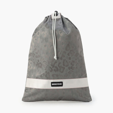 先行予約・4月25日（金）入荷予定】DRAWSTRING POUCH M LEOPARD