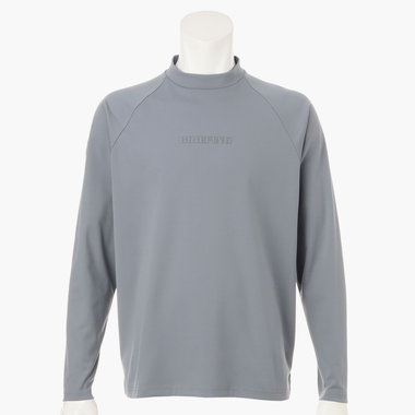 MEN'S STITCHED 3D LOGO LS HIGHNECK （リラックスフィット）（メンズ