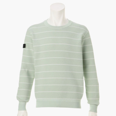 MEN'S WR STRIPE CREWNECK KNIT（メンズ WR ストライプ クルーネック