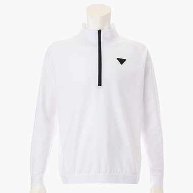 LA MEN'S LOGO RIB LS HALFZIP（リラックスフィット）（LA