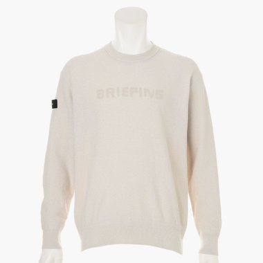 MEN'S BACK LOGO CREWNECK KNIT（メンズ バックロゴ クルーネック