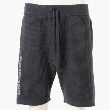 BRIEFING ホワイト ショートパンツ フロントボタン付き BRIEFING GOLF ブリーフィングゴルフ [春夏] ストレッチショートパンツ