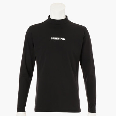 ブリーフィング　トレーナー　ベージュ CE MEN'S BIAS LOGO JQ HIGHNECK（リラックスフィット）（CE
