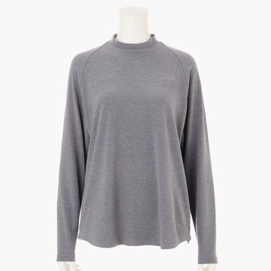 WOMEN'S STRETCH SUEDE LS HIGHNECK （リラックスフィット