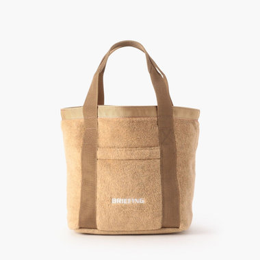 BRIEFING S アイボリー MF RIVERSIBLE TOTE （Sサイズ）（ミリタリーフリースリバーシブル