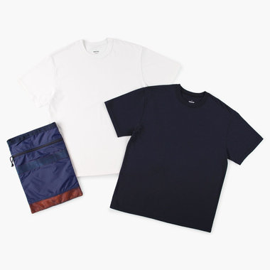 BRIEFING×FUJITO 2PACK CREWNECK T-SHIRTS（ブリーフィング×フジト 2