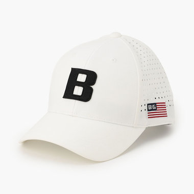 MEN'S PUNCHING MESH INITIAL CAP（メンズ パンチング メッシュ